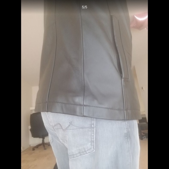 ✨Host ✅ Pick✨ Brand New! Johnson & Murphy Lambskin Genuine Leather Jacket - Picture 5 of 8